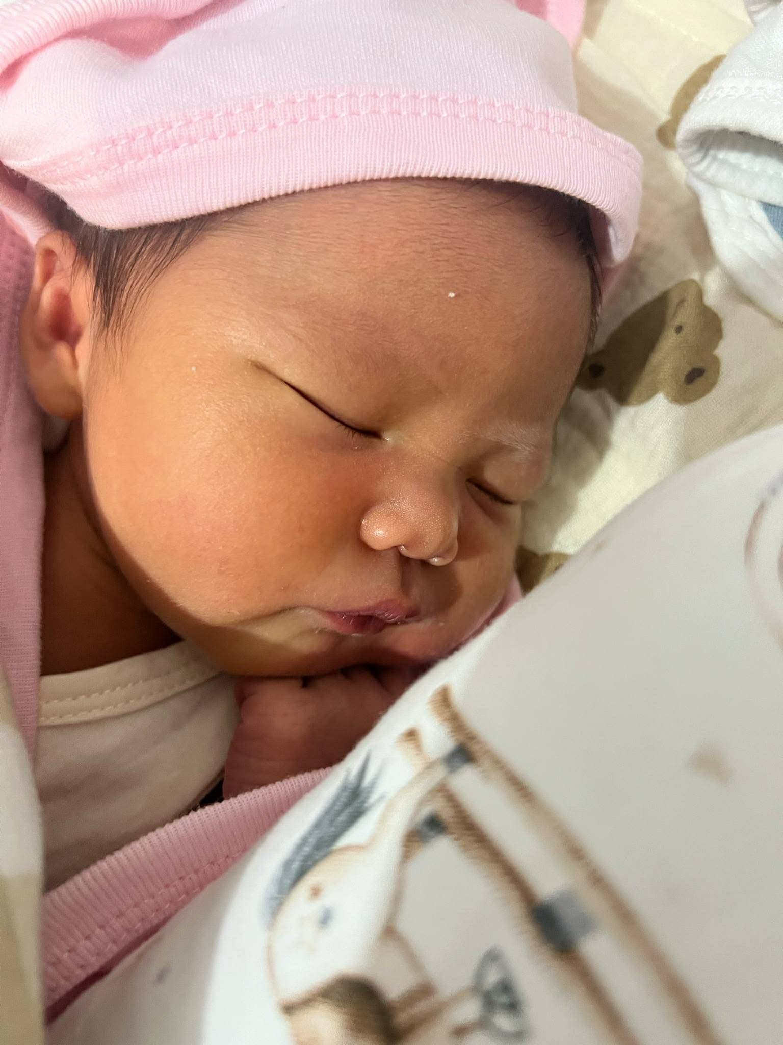 Hayley's portrait 1 — Month 1