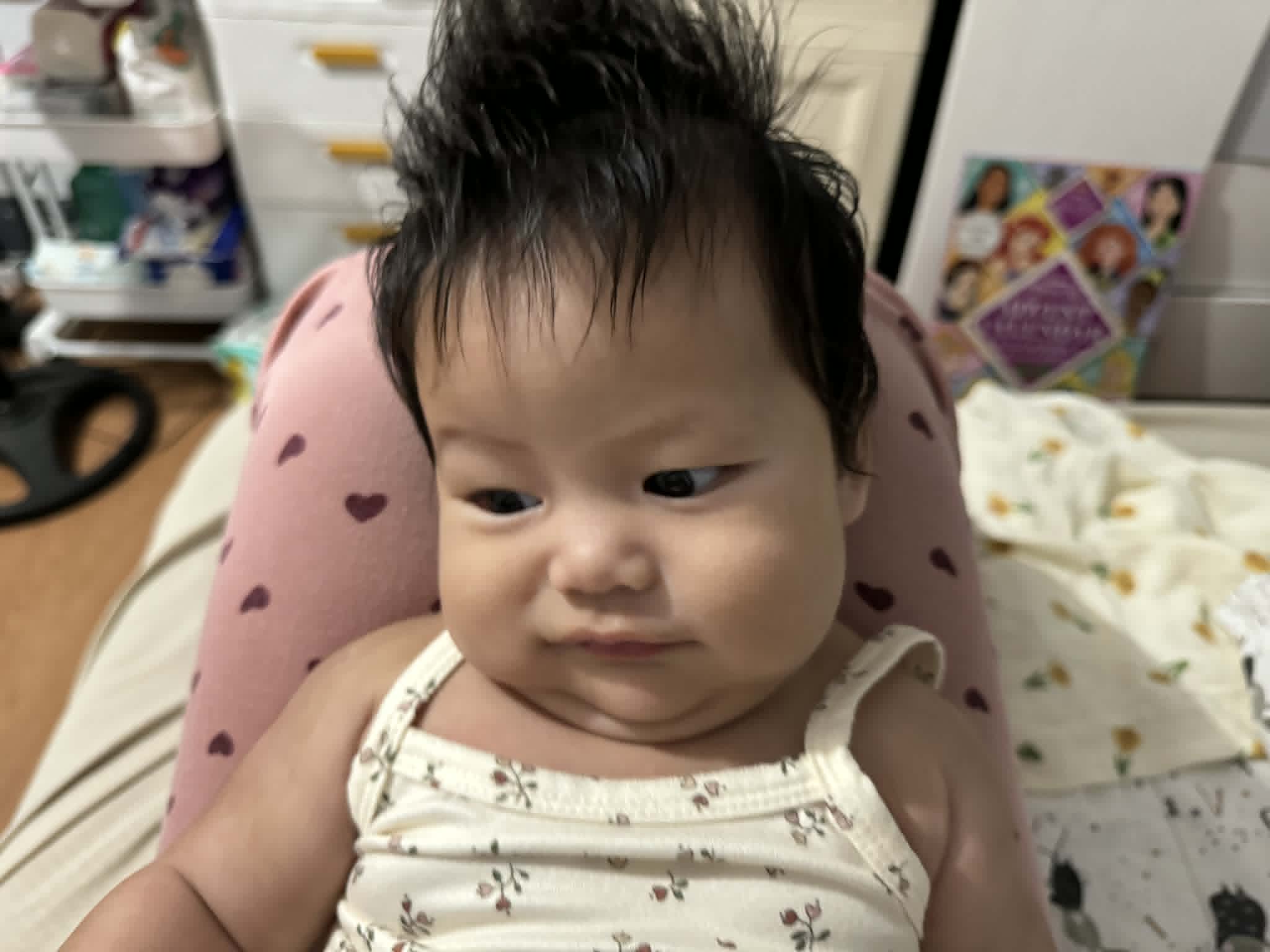 Hayley's portrait 4 — Month 4